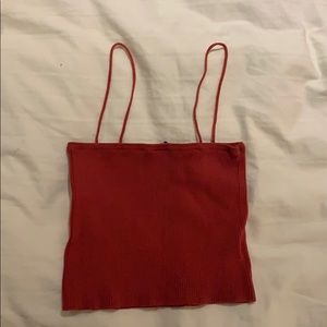 red tank top!